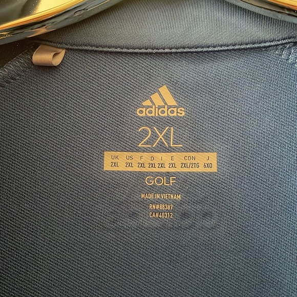 Adidas XXL 1/4 Zip Performance Golf - Picture 3 of 6